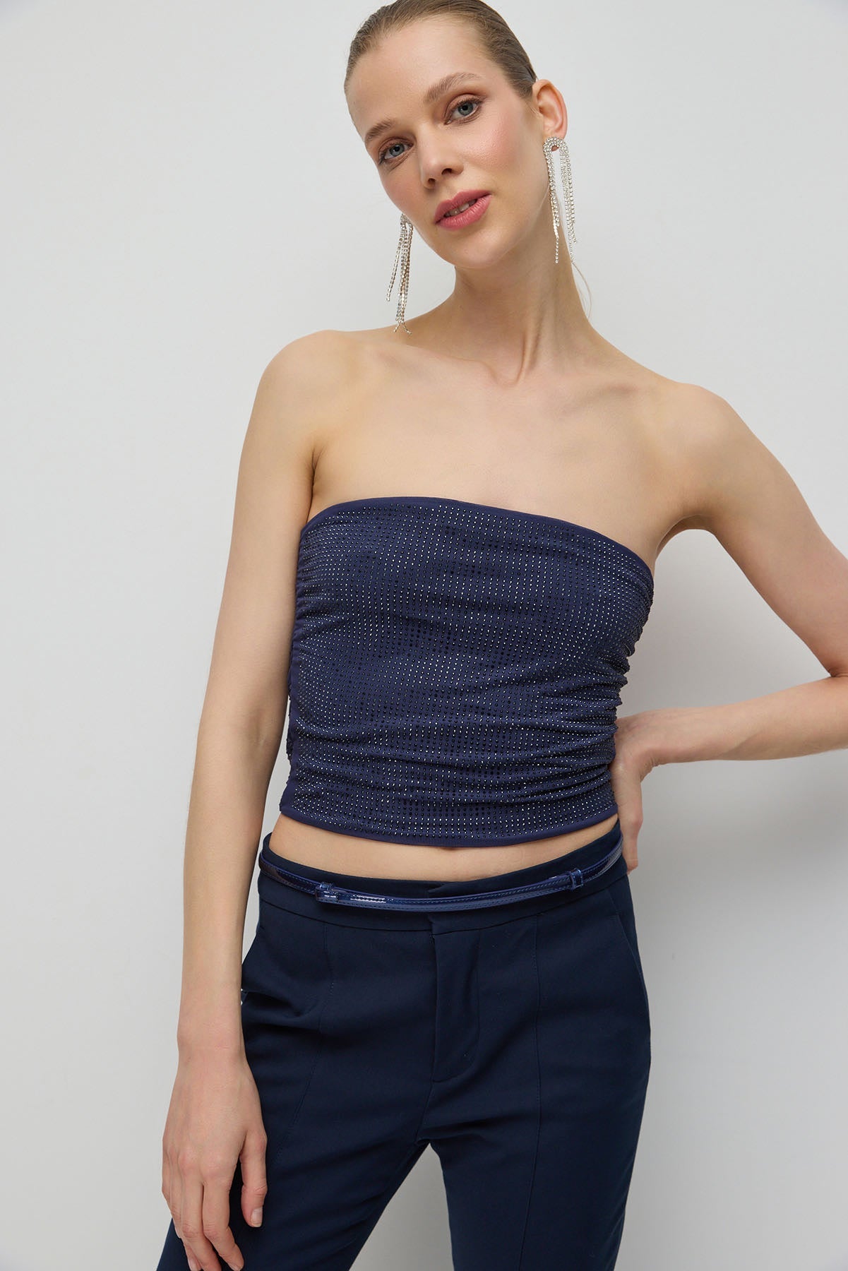 Kurze Bluse
