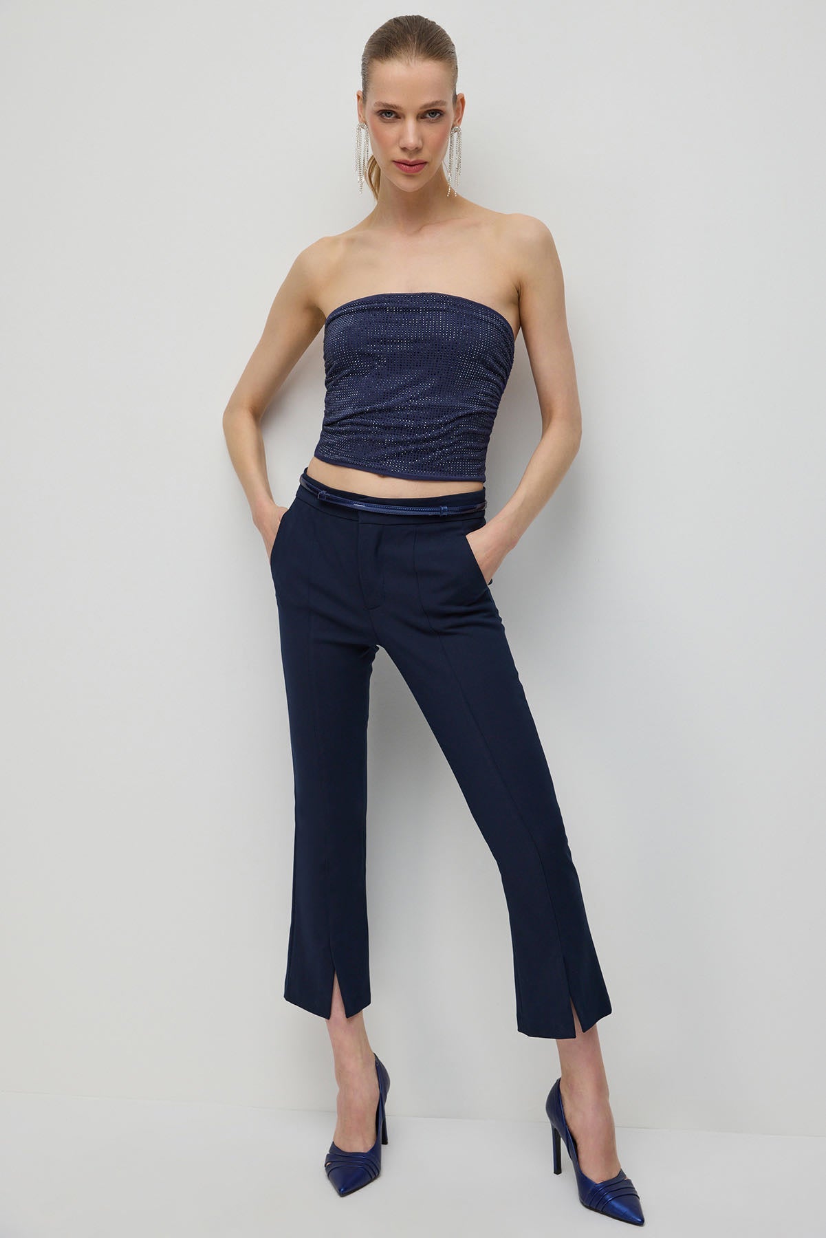 Kurze Bluse