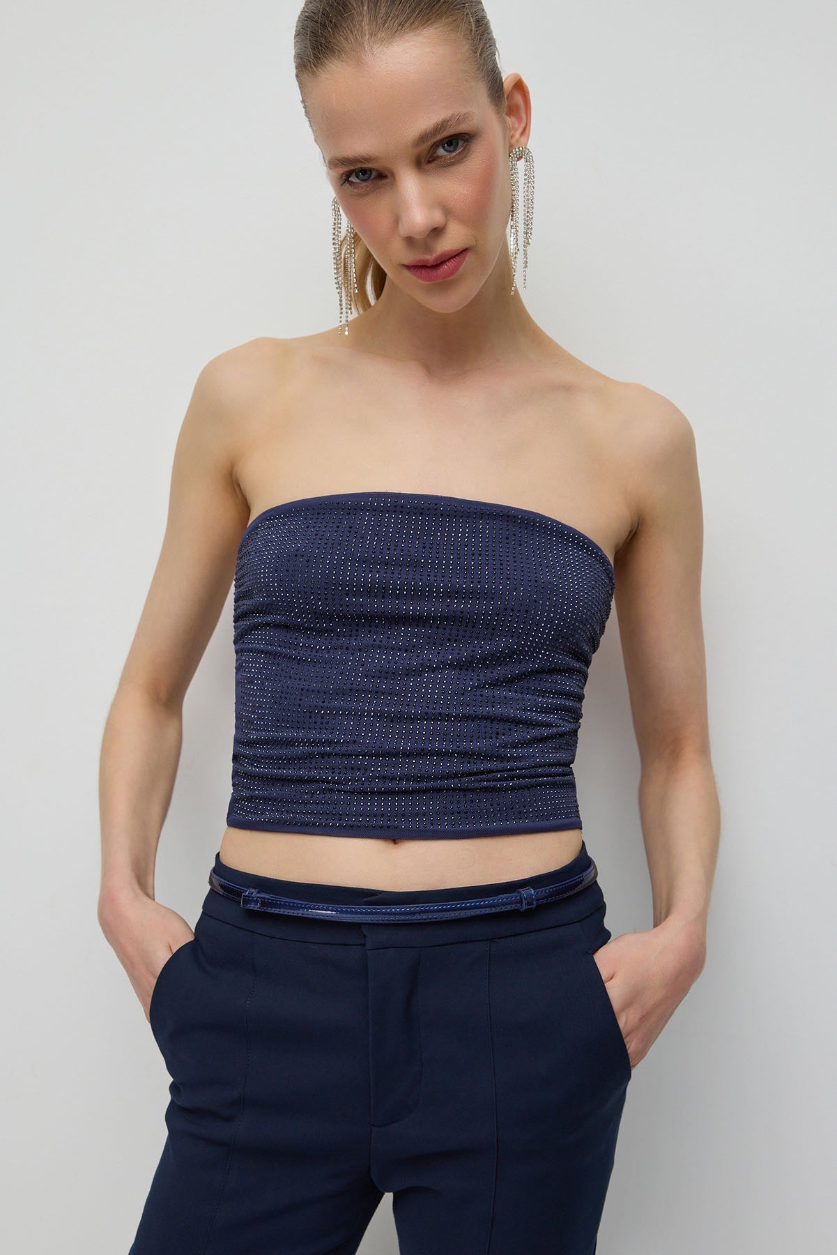 Kurze Bluse