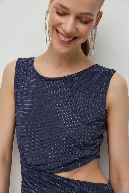 Verziertes Minikleid
