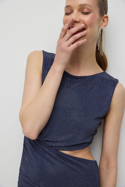 Verziertes Minikleid