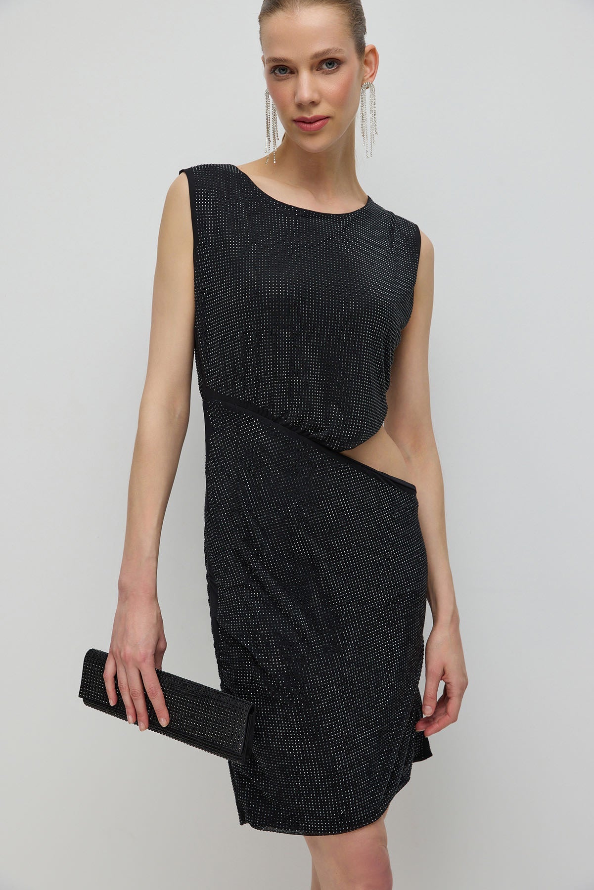 Verziertes Minikleid
