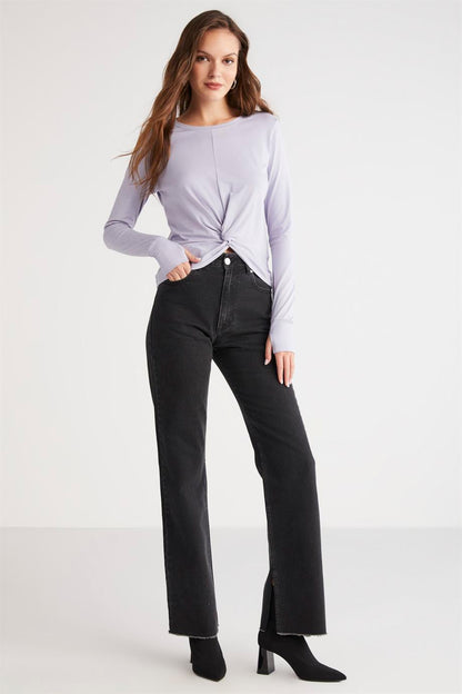 GENESIS Schlanke Strickbluse