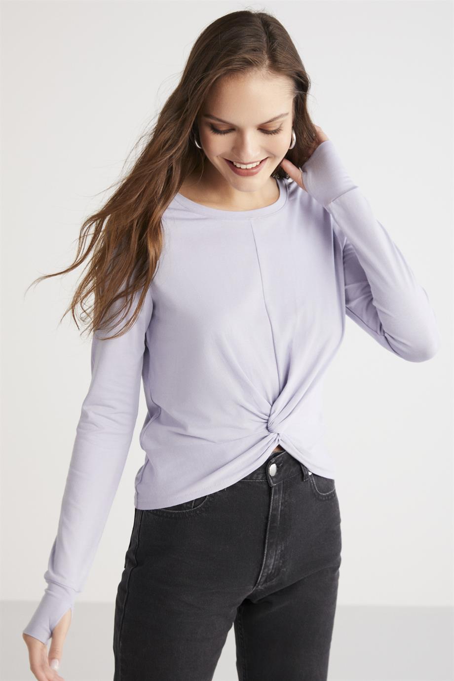 GENESIS Schlanke Strickbluse
