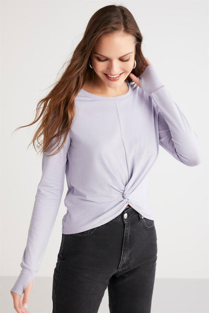 GENESIS Schlanke Strickbluse