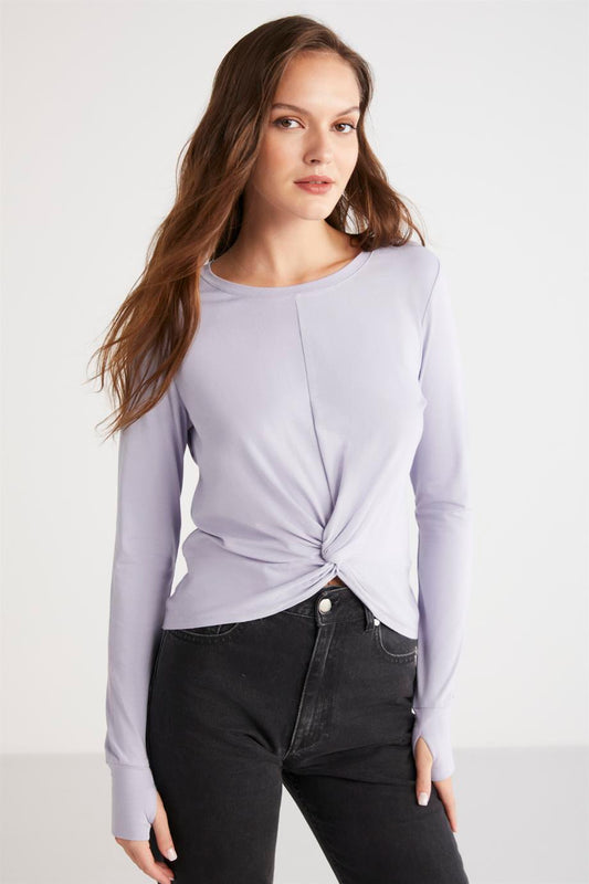 GENESIS Schlanke Strickbluse