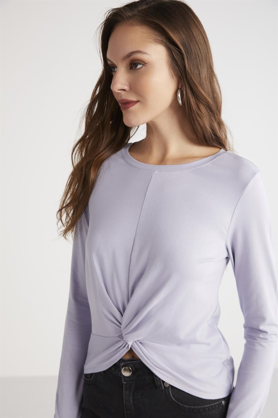 GENESIS Schlanke Strickbluse