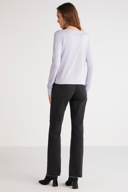 GENESIS Schlanke Strickbluse