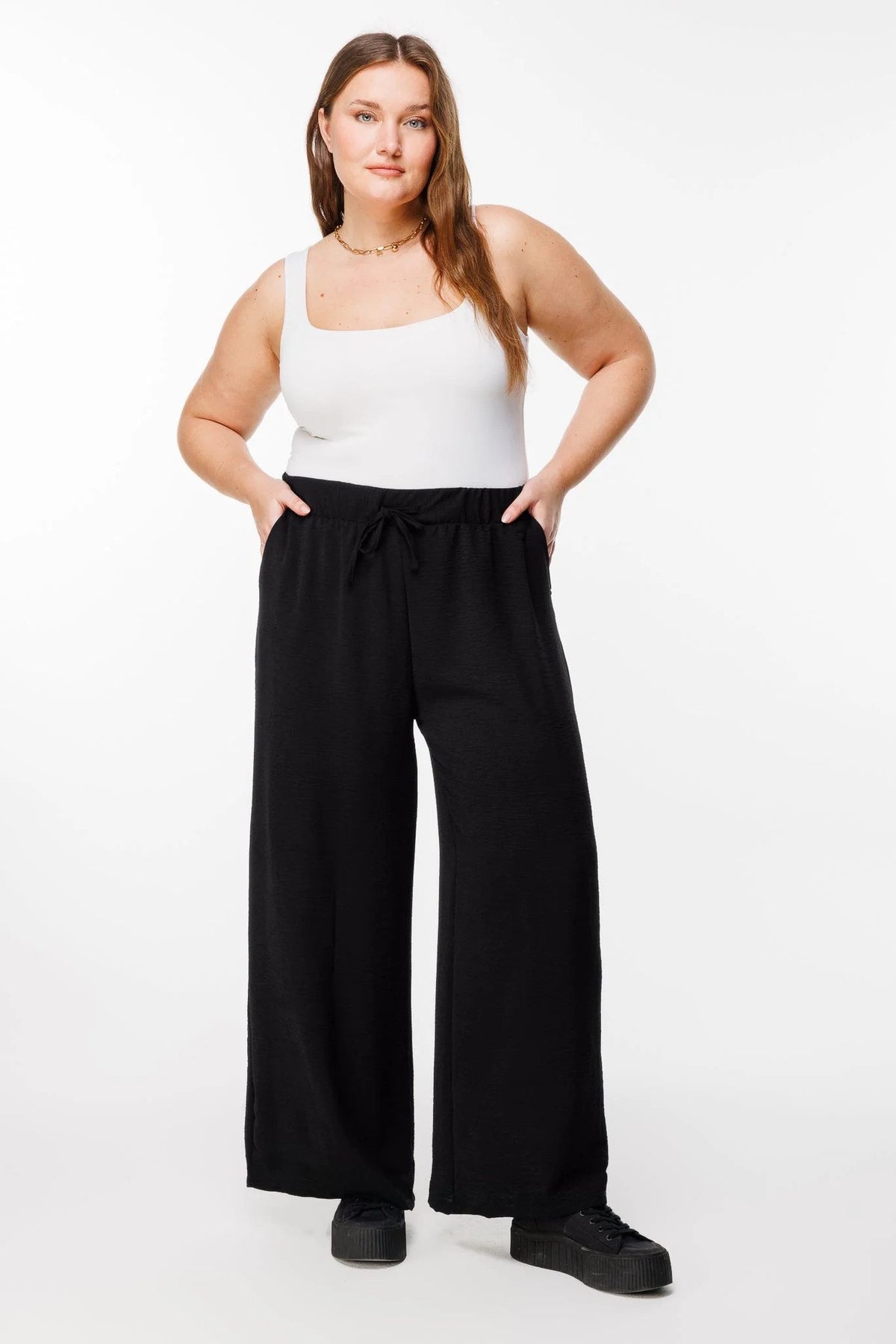 Weite Stretch-Yogahose