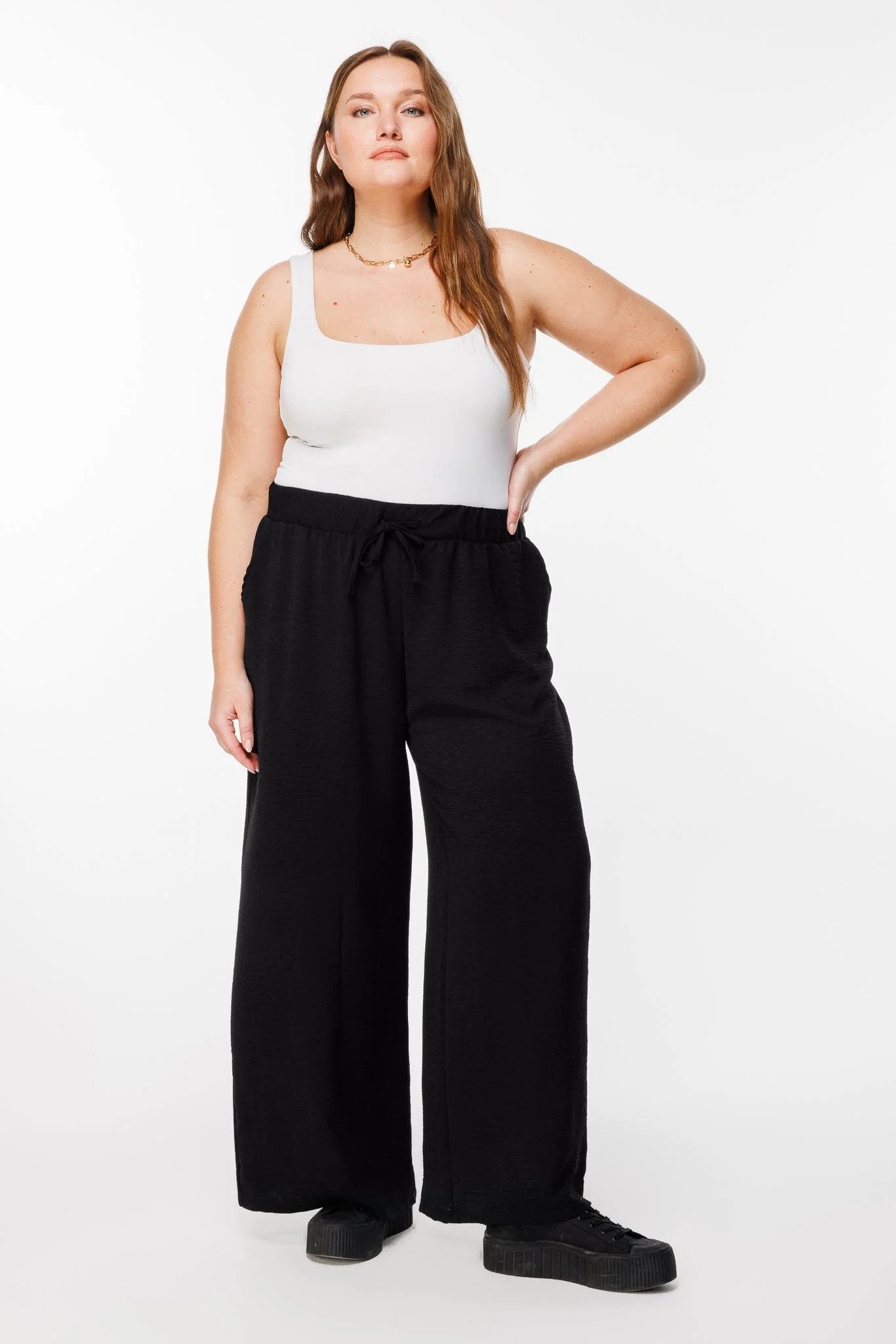 Weite Stretch-Yogahose