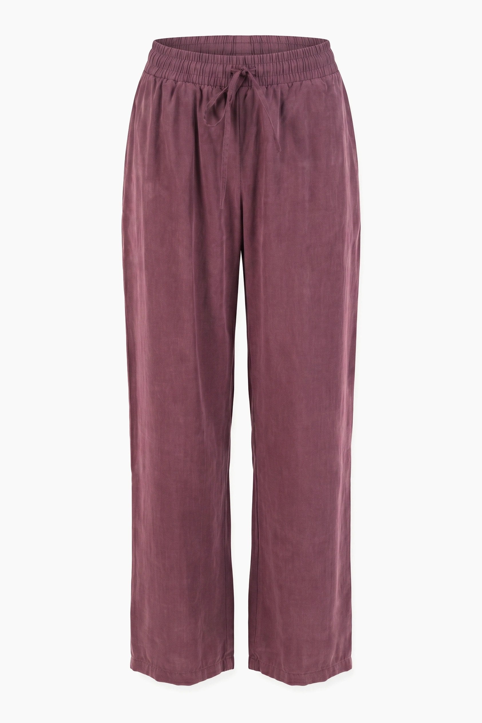 Weite Hosen mit weitem Bein