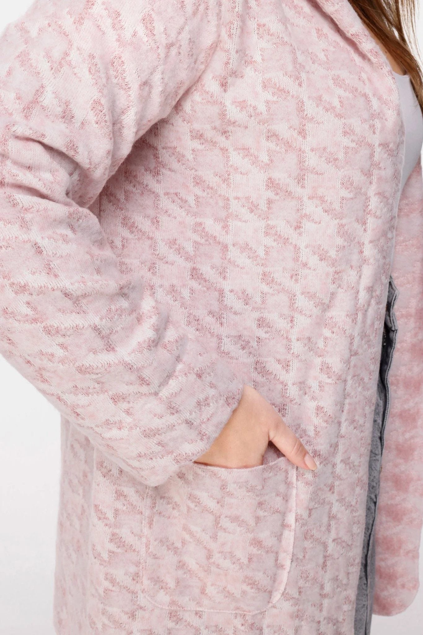 Strickjacke mit Taschen