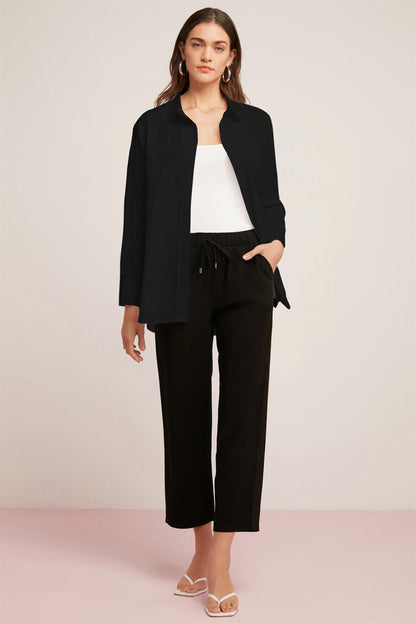 GEORGIA Damen Oversize Baumwollbluse