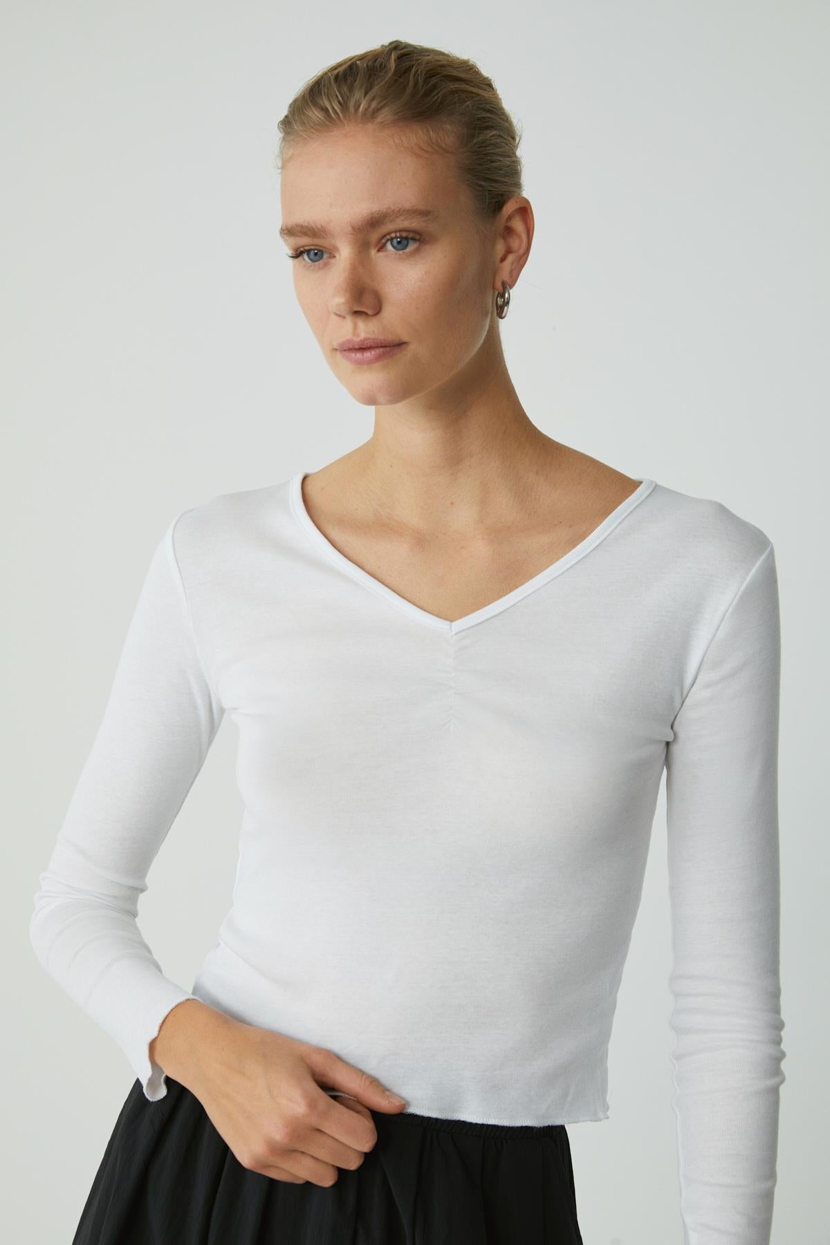 GILLIS Damen Regular Fit Baumwollbluse