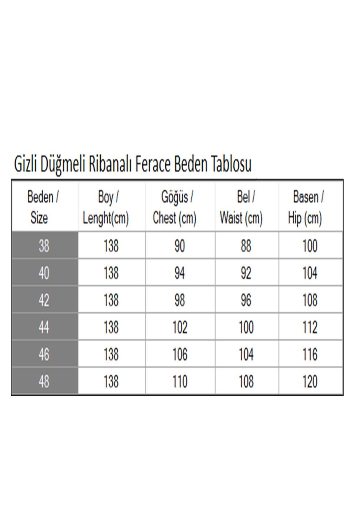 Geknöpfter Ripp-Abaya