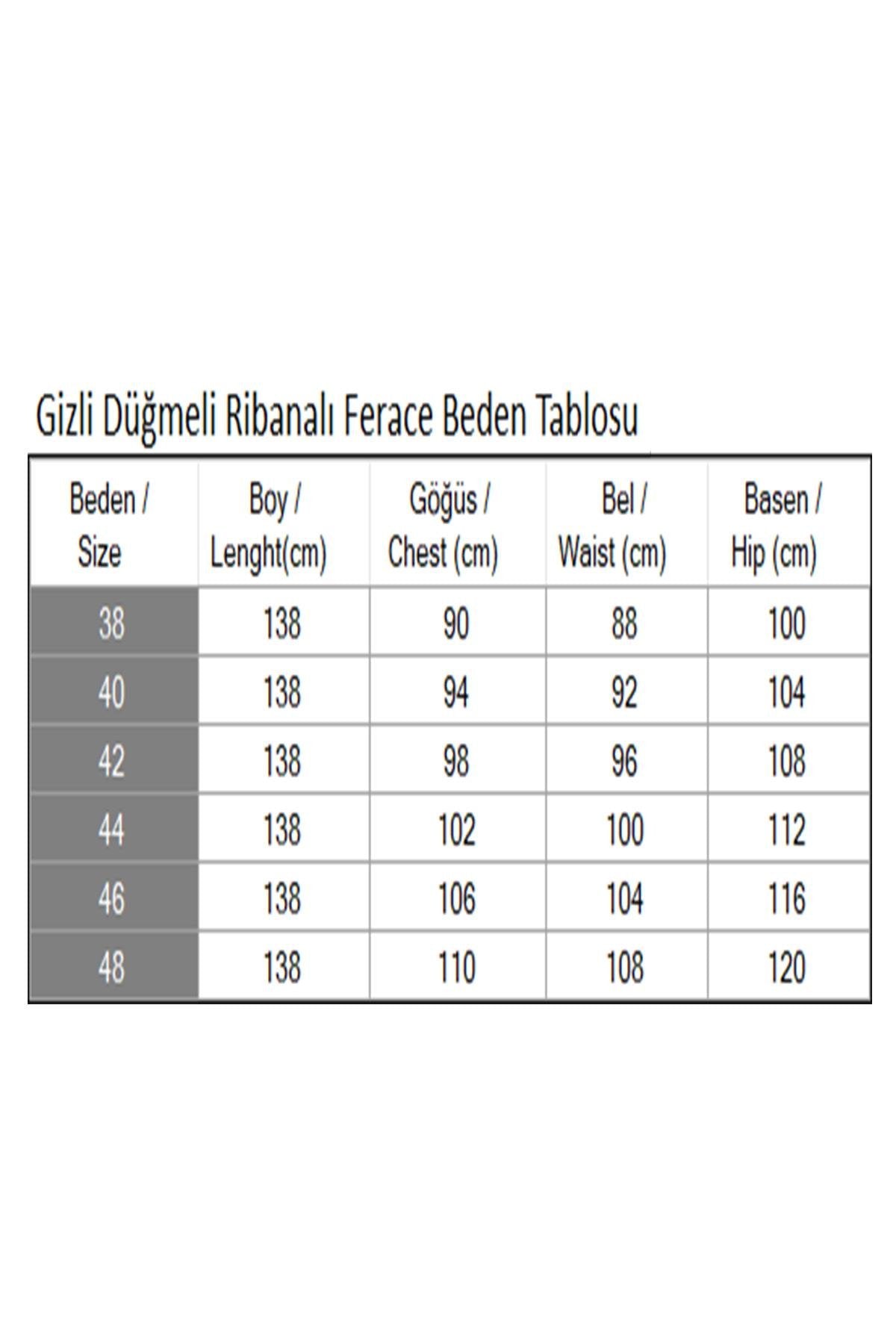 Geknöpfter Ripp-Abaya