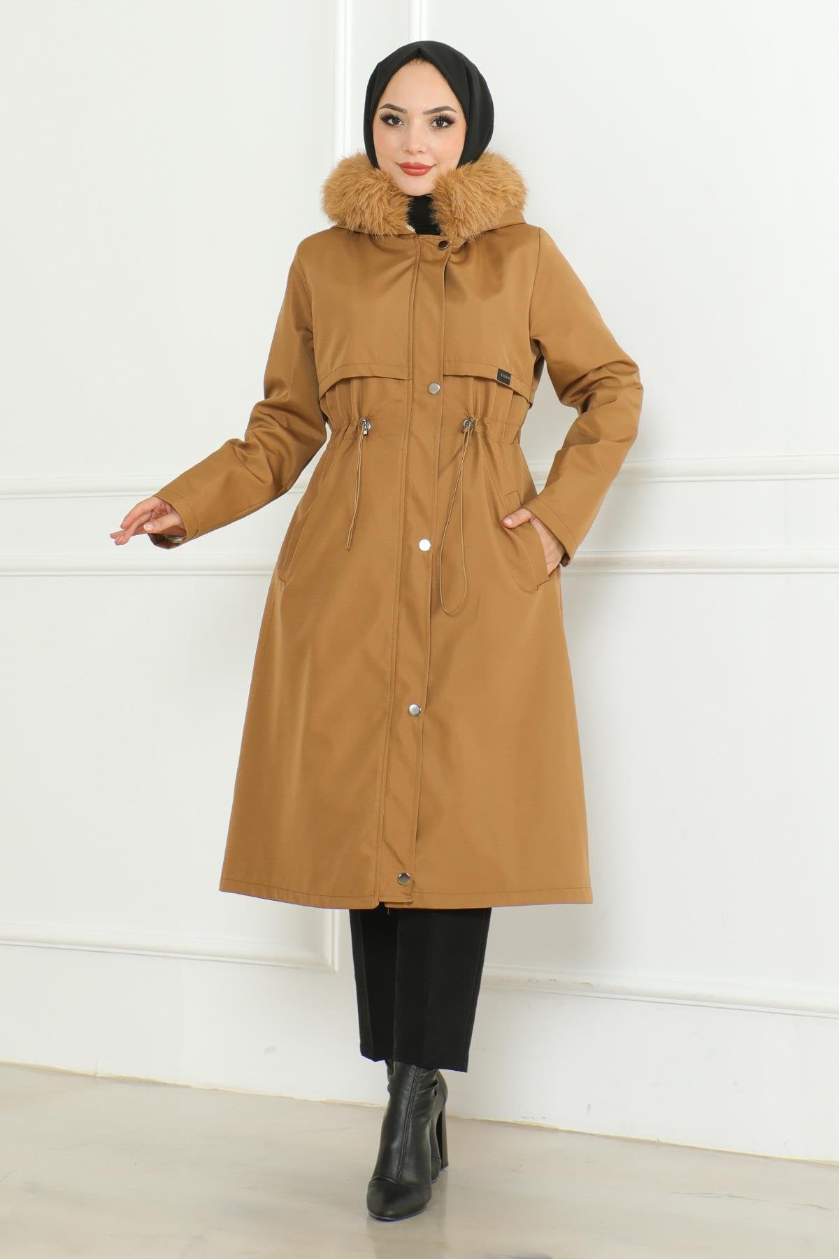 Taba Kapuzenjacke mit verstecktem Reißverschluss 19211