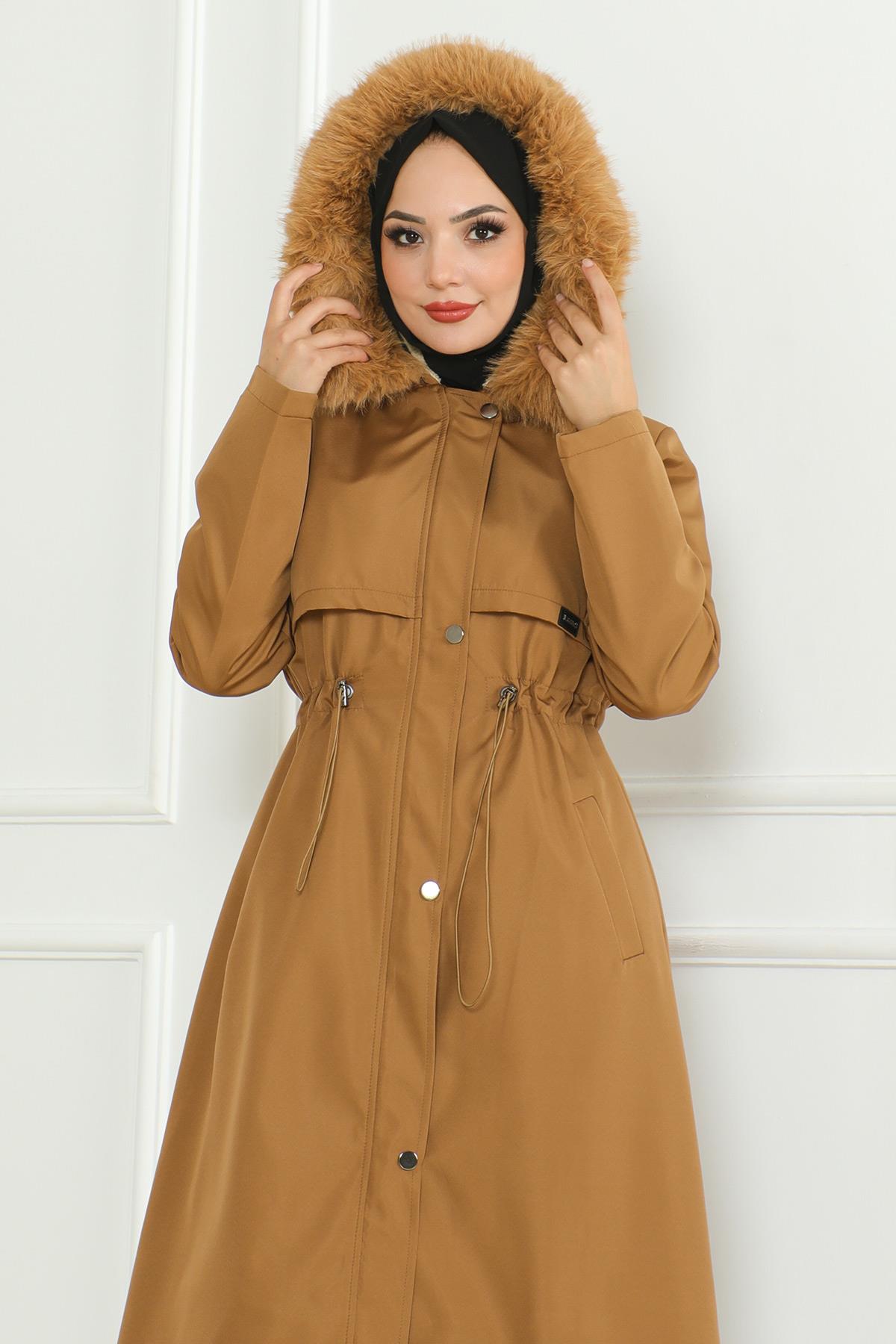 Taba Kapuzenjacke mit verstecktem Reißverschluss 19211