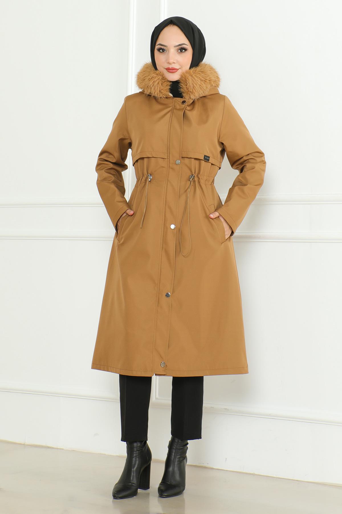 Taba Kapuzenjacke mit verstecktem Reißverschluss 19211