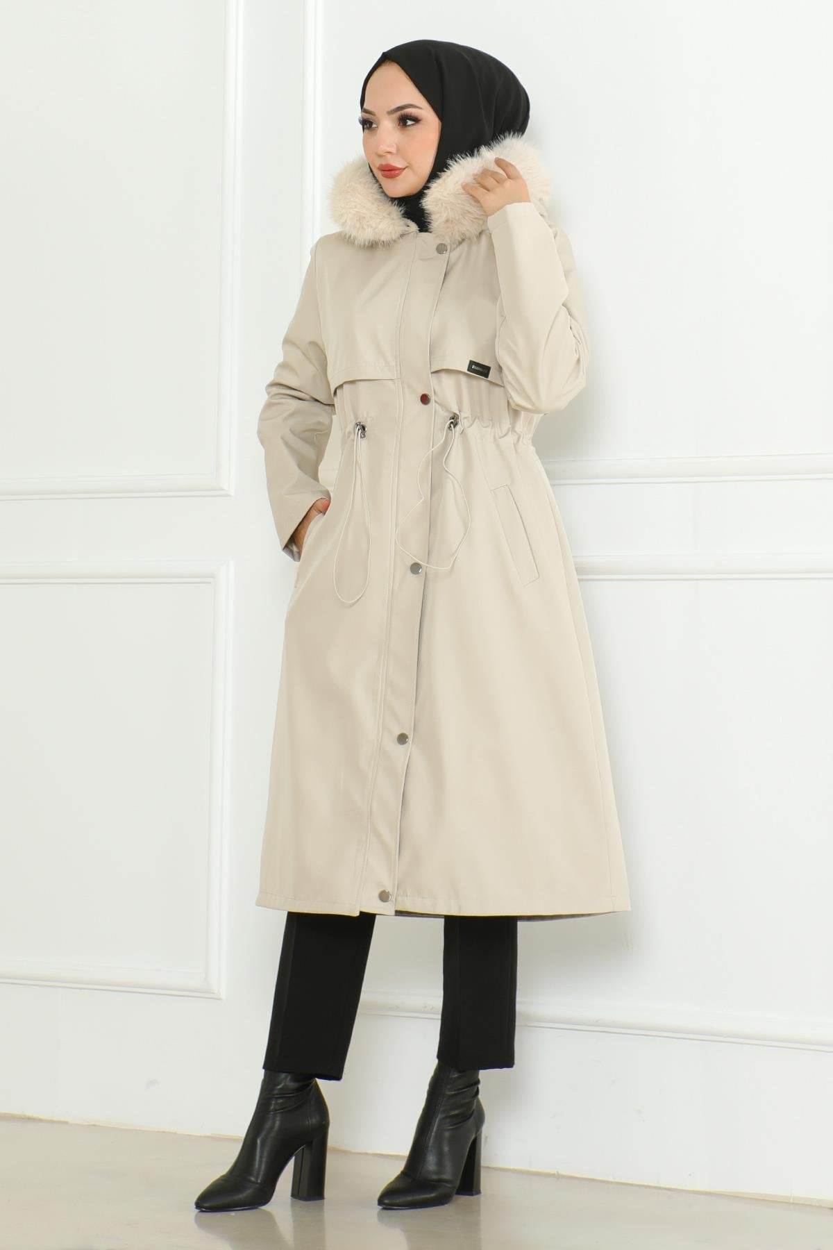 Taba Kapuzenjacke mit verstecktem Reißverschluss 19211