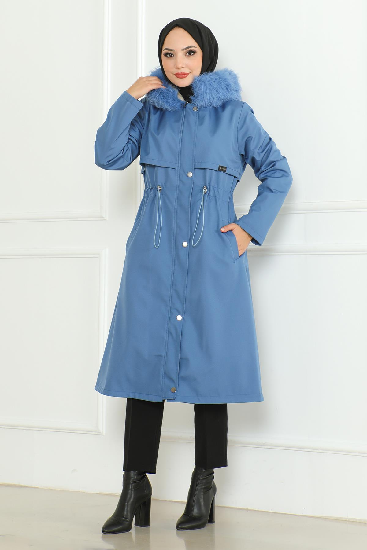 Taba Kapuzenjacke mit verstecktem Reißverschluss 19211