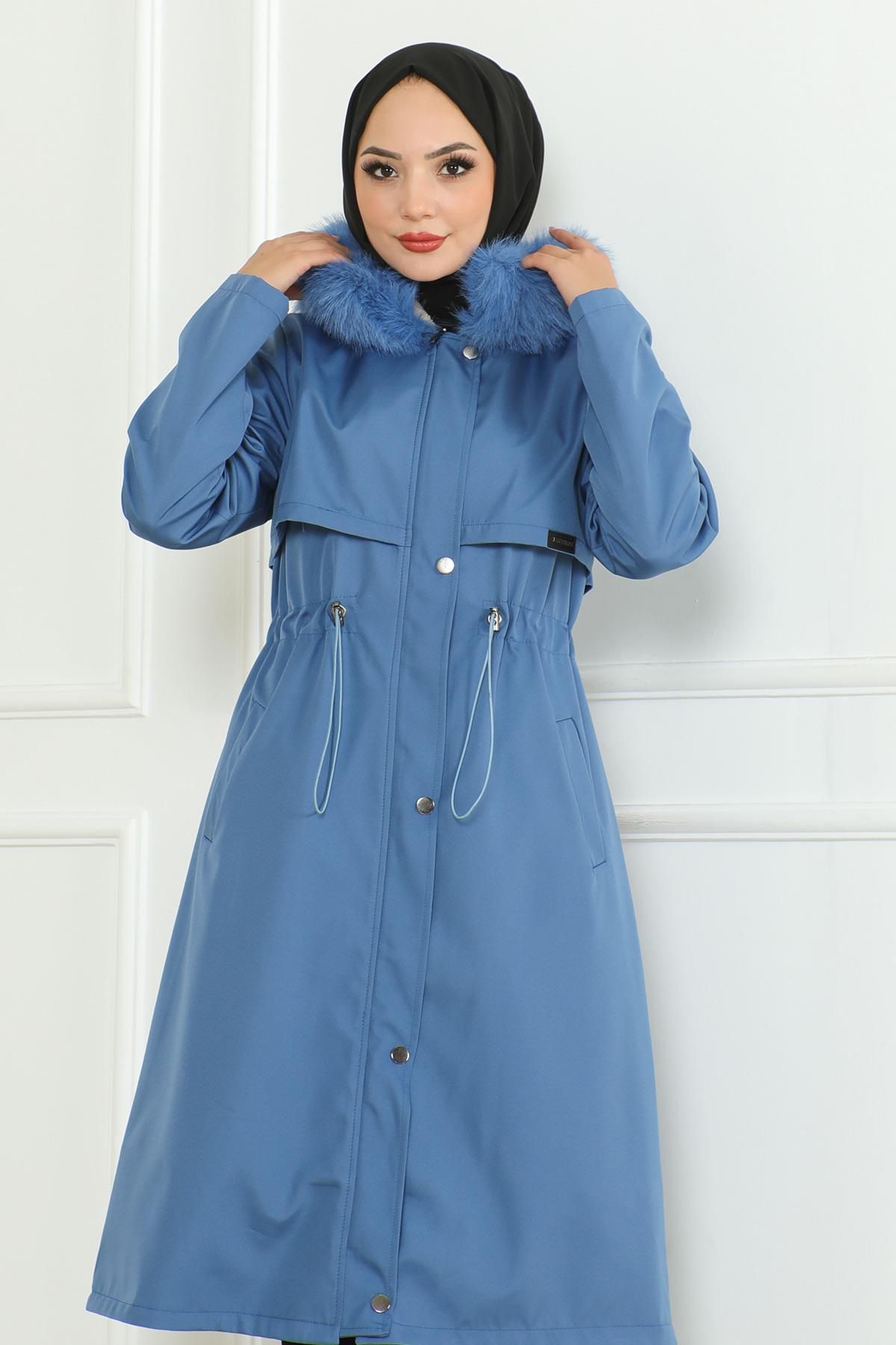 Taba Kapuzenjacke mit verstecktem Reißverschluss 19211