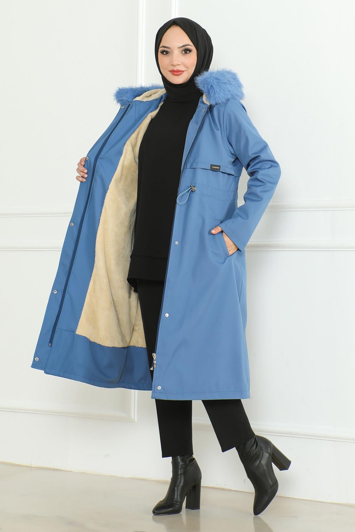 Taba Kapuzenjacke mit verstecktem Reißverschluss 19211