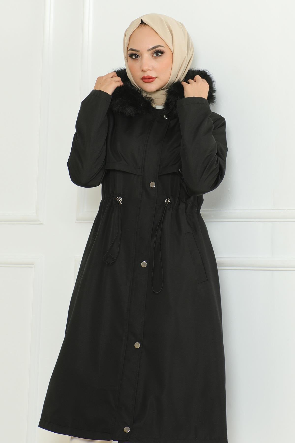 Taba Kapuzenjacke mit verstecktem Reißverschluss 19211