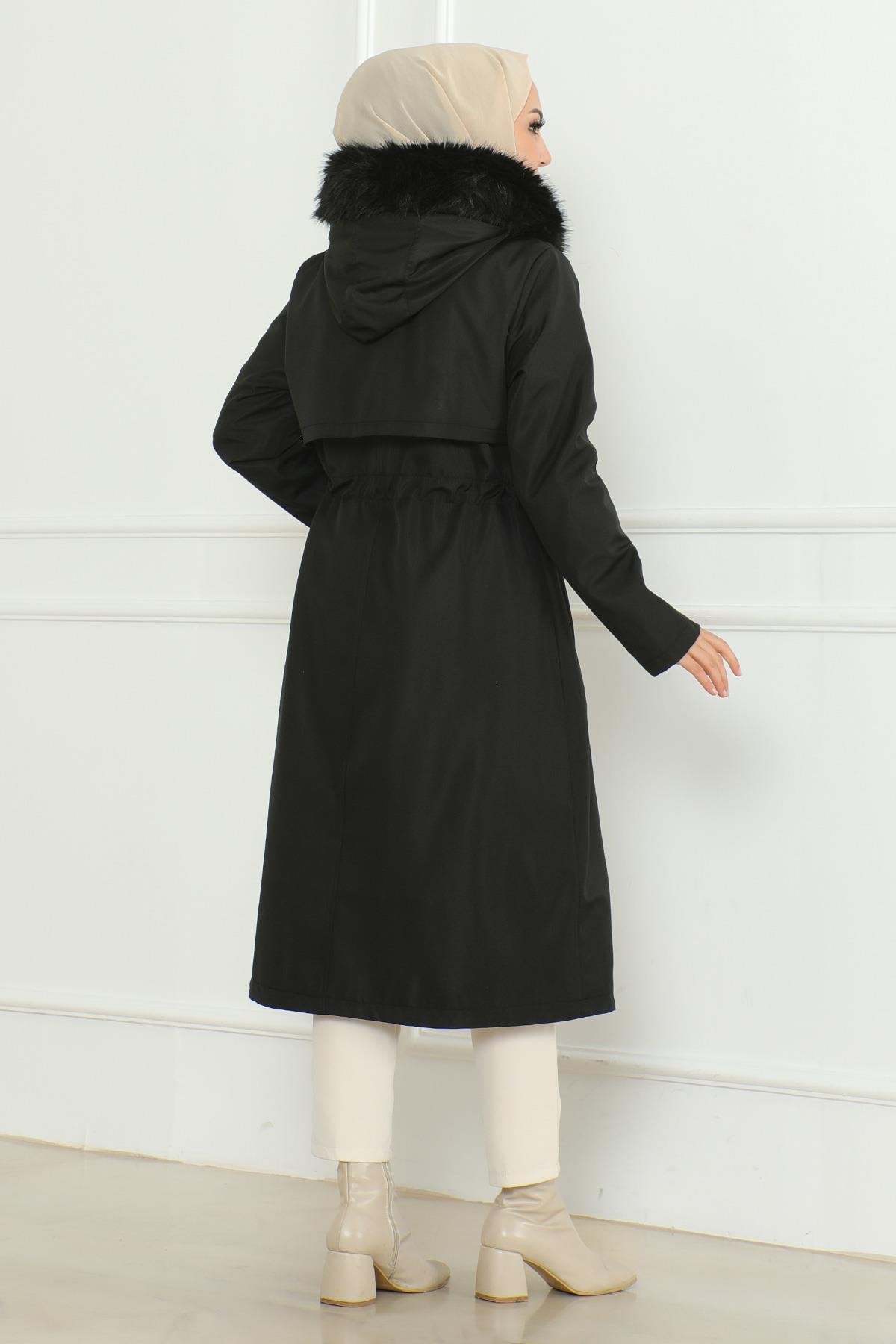 Taba Kapuzenjacke mit verstecktem Reißverschluss 19211