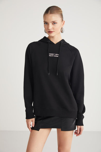 GLACE Damen Kapuzensweatshirt