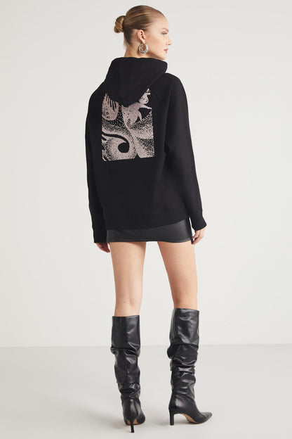 GLACE Damen Kapuzensweatshirt