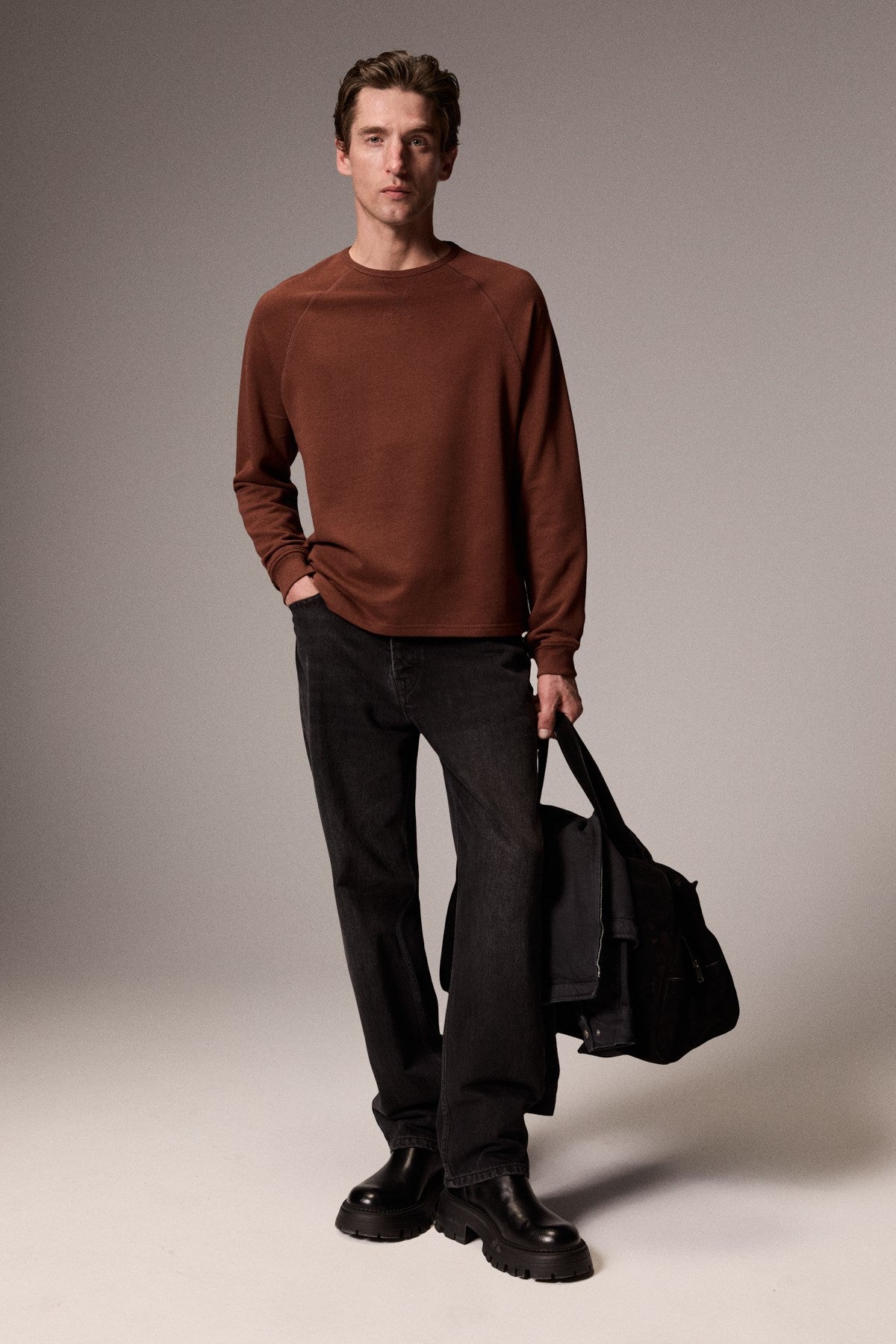 GORMAK Herren Langarm Sweatshirt