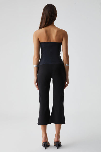 GRESAS Damen Slim Ärmellos Bustier