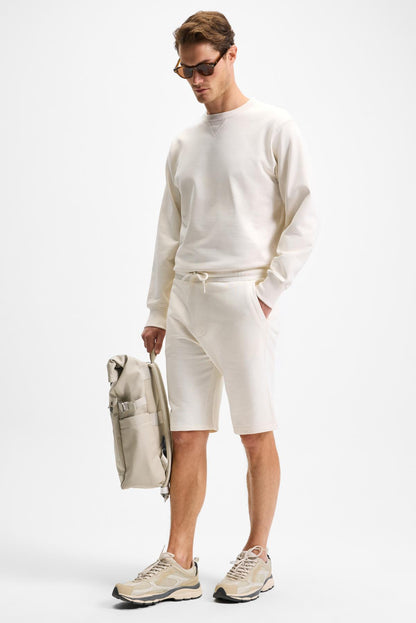 GREXON Herren Baumwoll Regular Fit Shorts