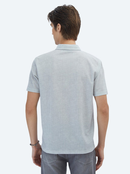 Gemustertes Regular Fit Freizeithemd
