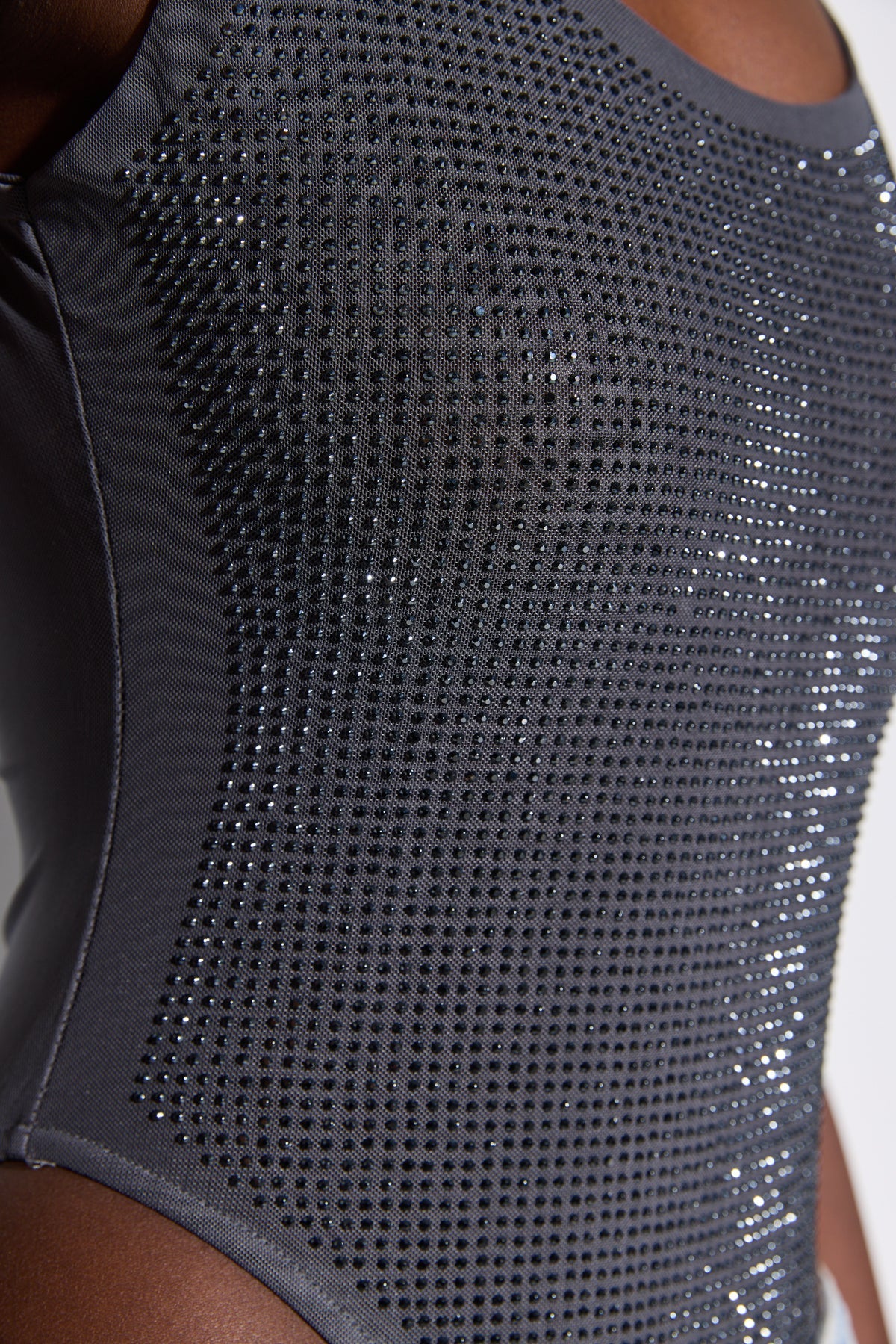 Strass-Druckknopf-Body