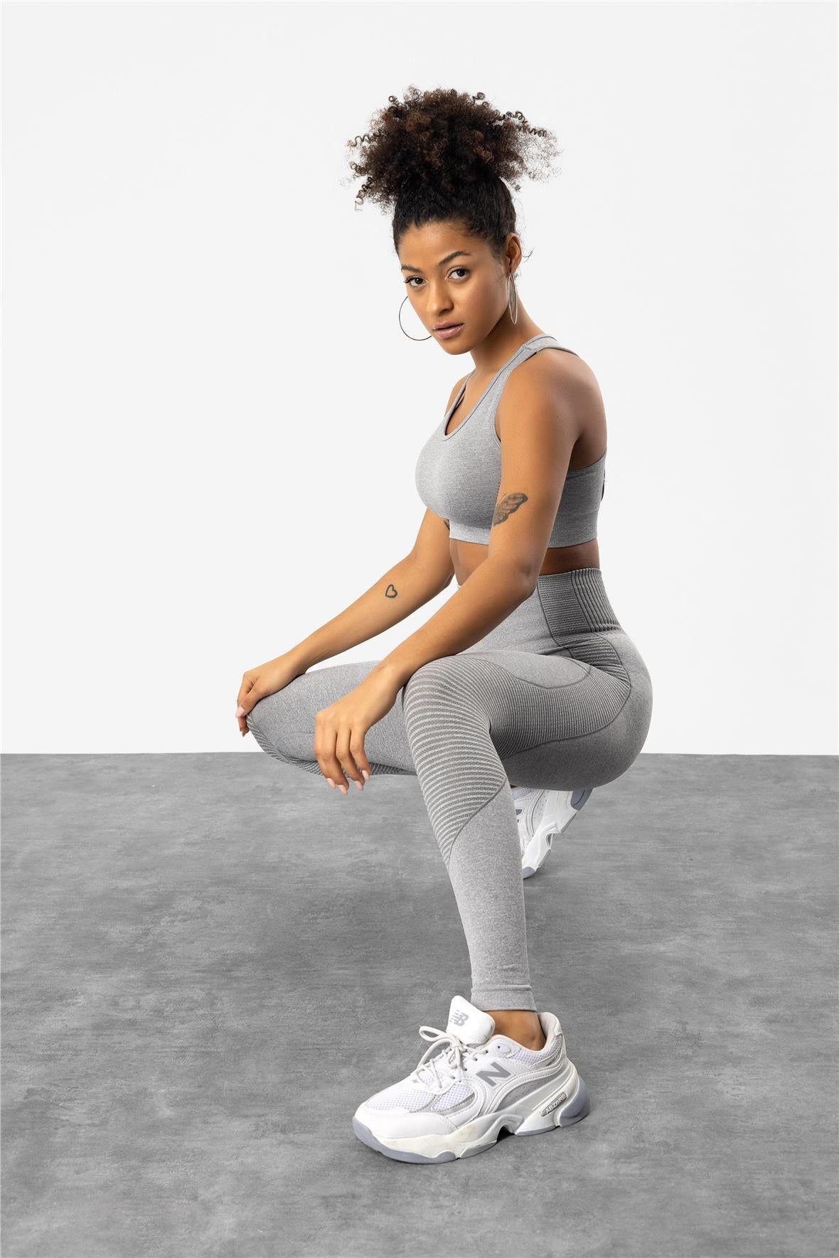 Sportleggings mit hohem Bund