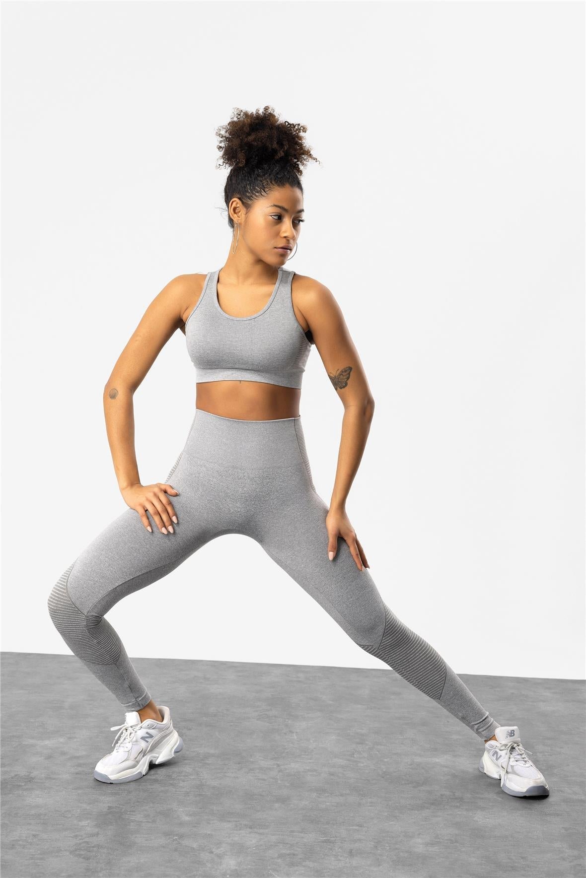 Sportleggings mit hohem Bund