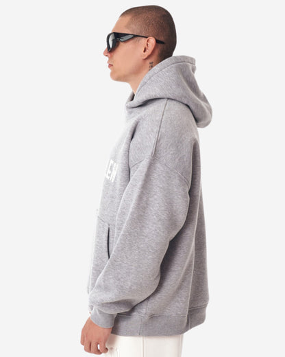 Designer Graues Kapuzen-Sweatshirt von Grieto Martin Valen - Groß
