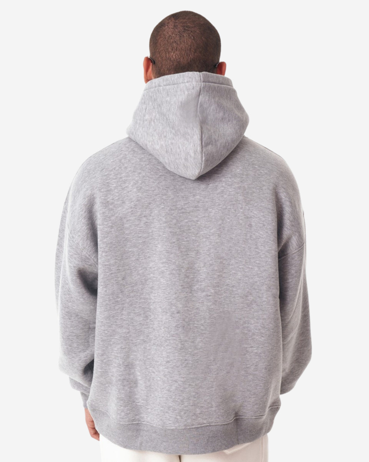 Designer Graues Kapuzen-Sweatshirt von Grieto Martin Valen - Groß