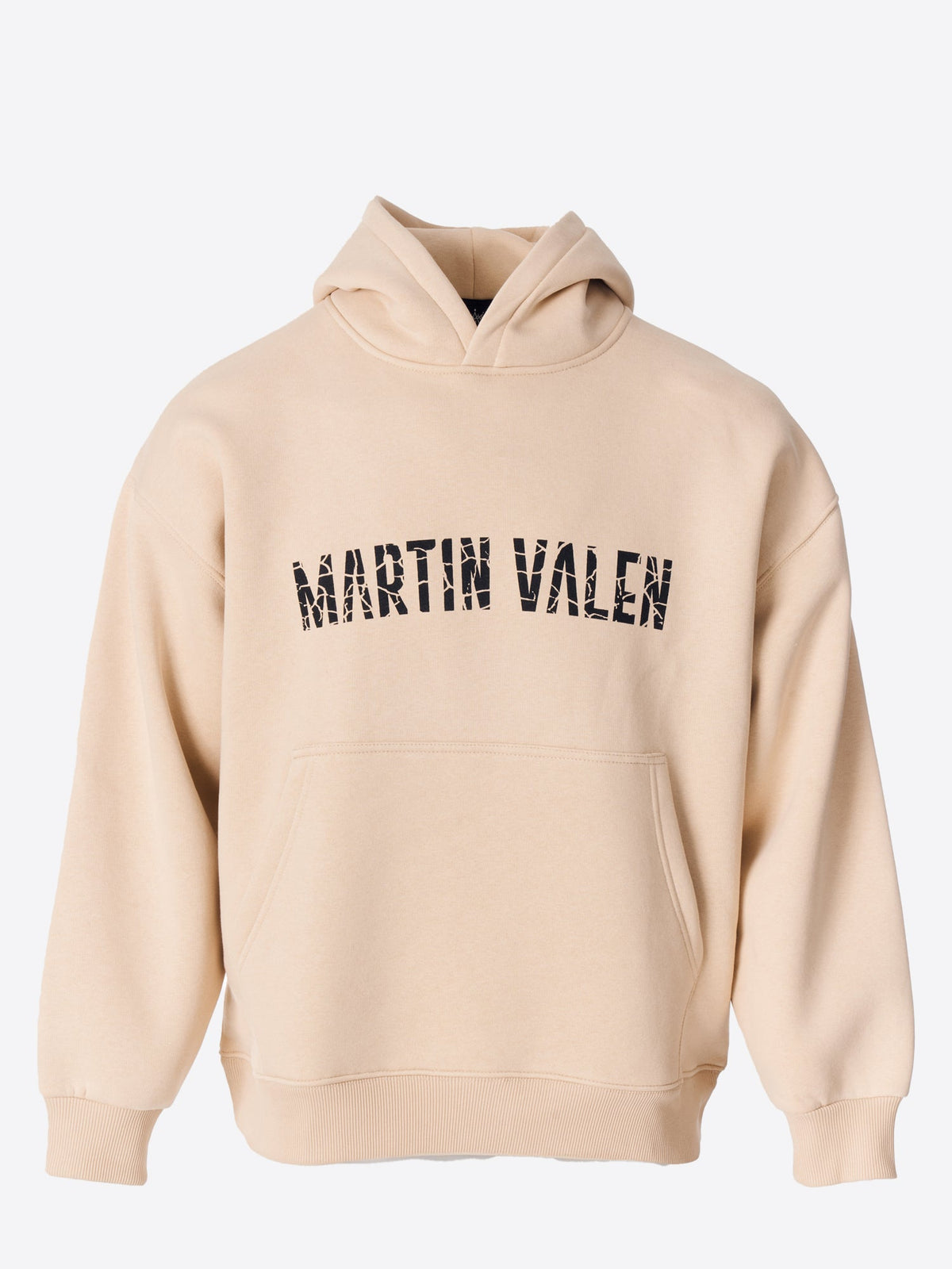 Designer Graues Kapuzen-Sweatshirt von Grieto Martin Valen - Groß