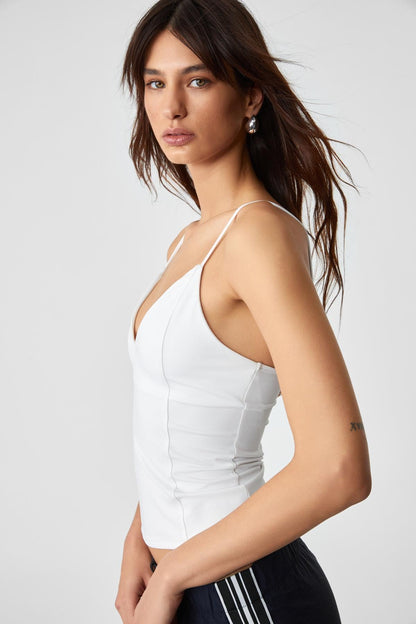 GUBBIO Damen Asymmetrisch Ärmellos Bustier