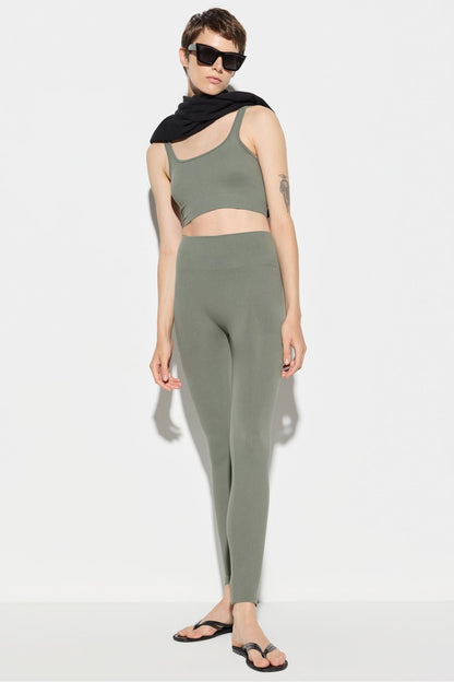 Sportleggings mit hohem Bund