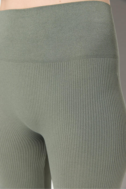 Sportleggings mit hohem Bund