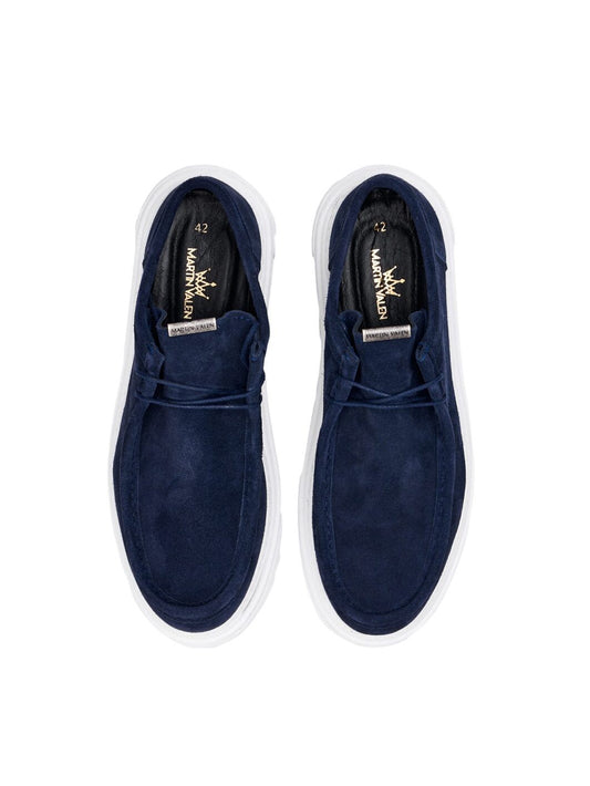 Echte Leder Slipper Schuhe