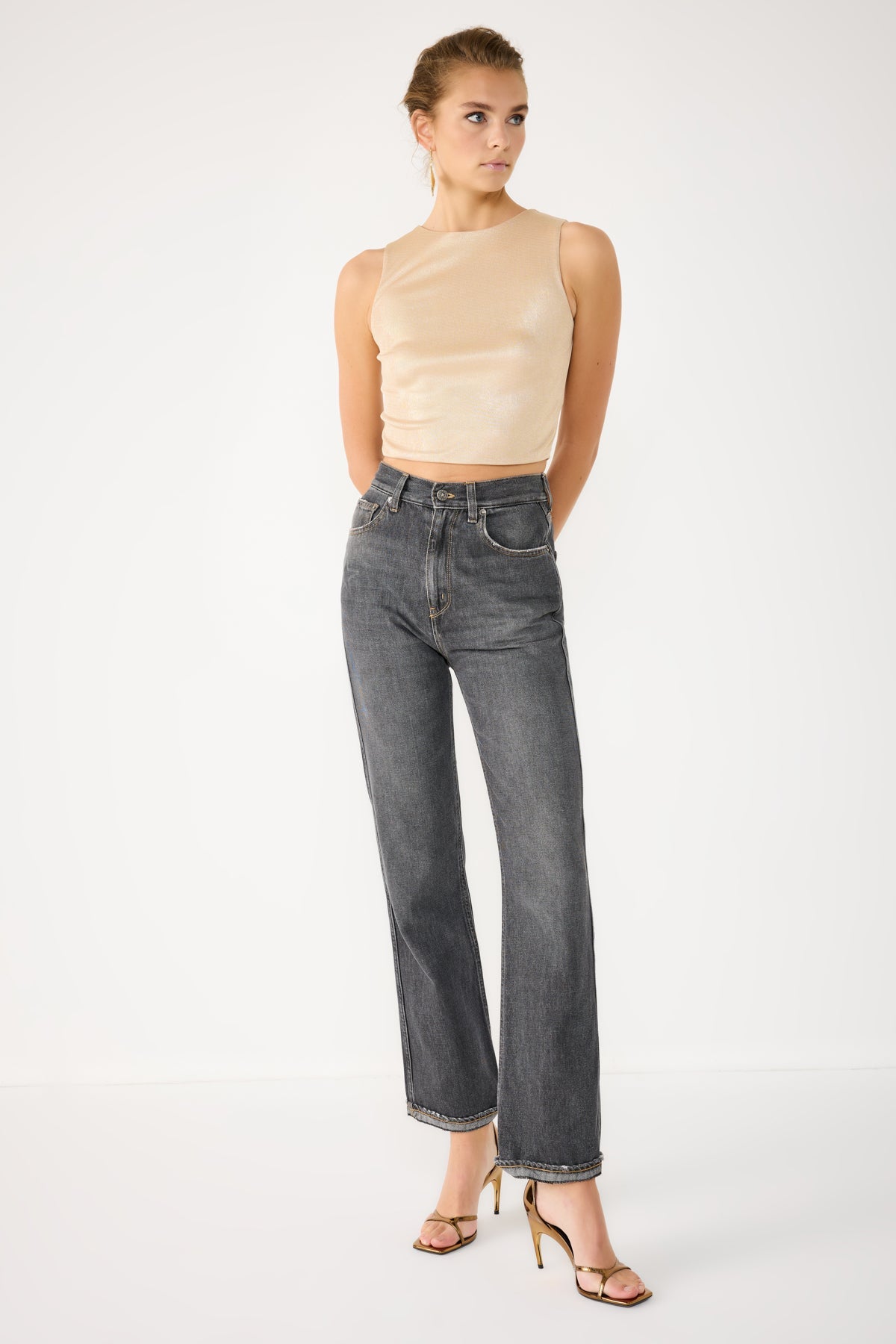 Neckholder-Crop-Top