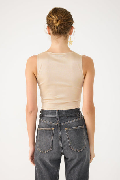 Neckholder-Crop-Top