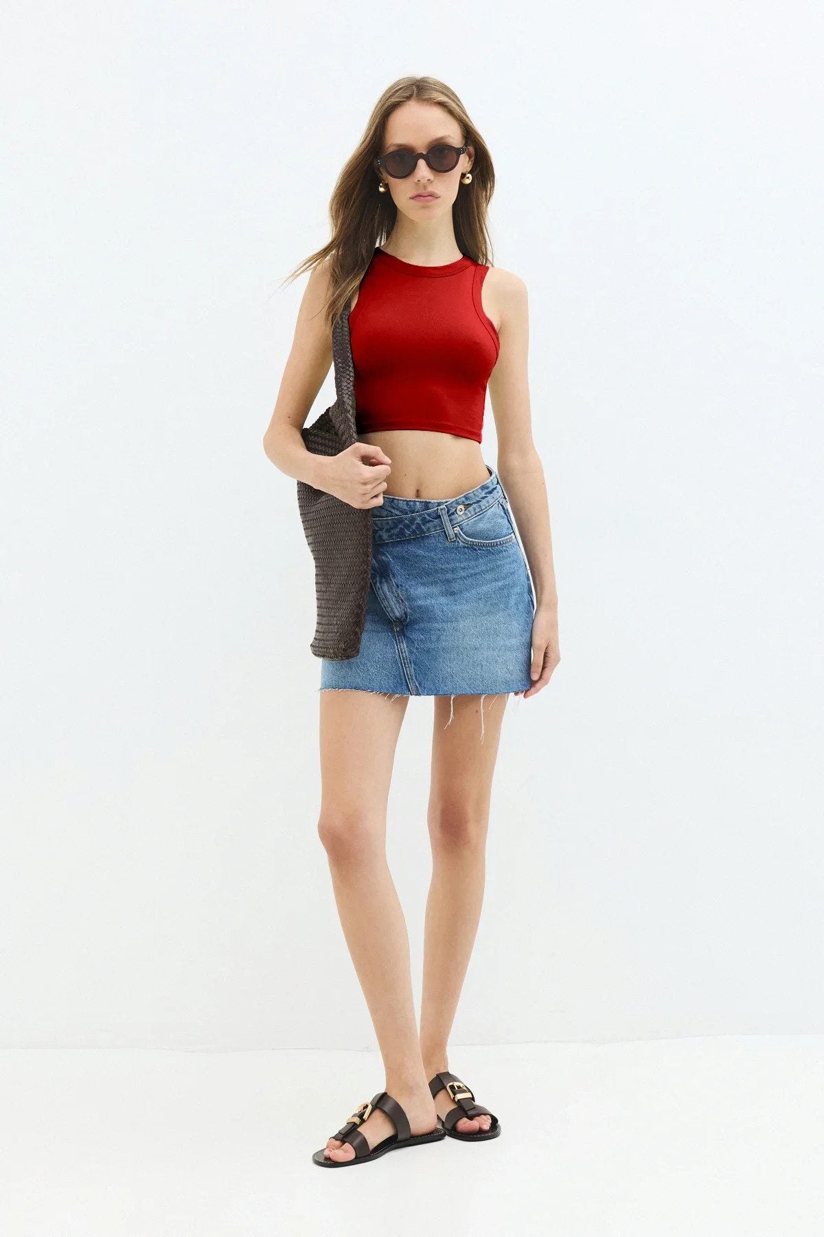 Neckholder-Crop-Top