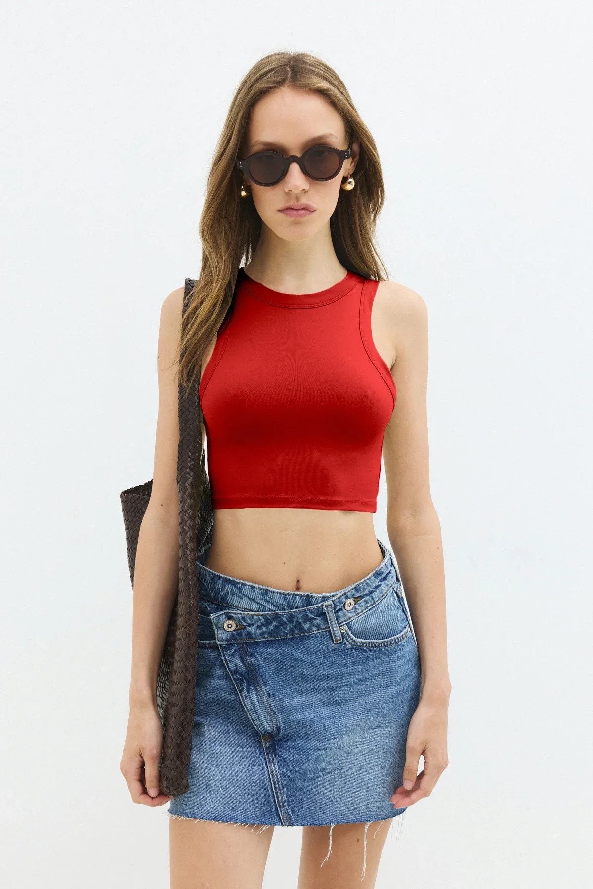 Neckholder-Crop-Top