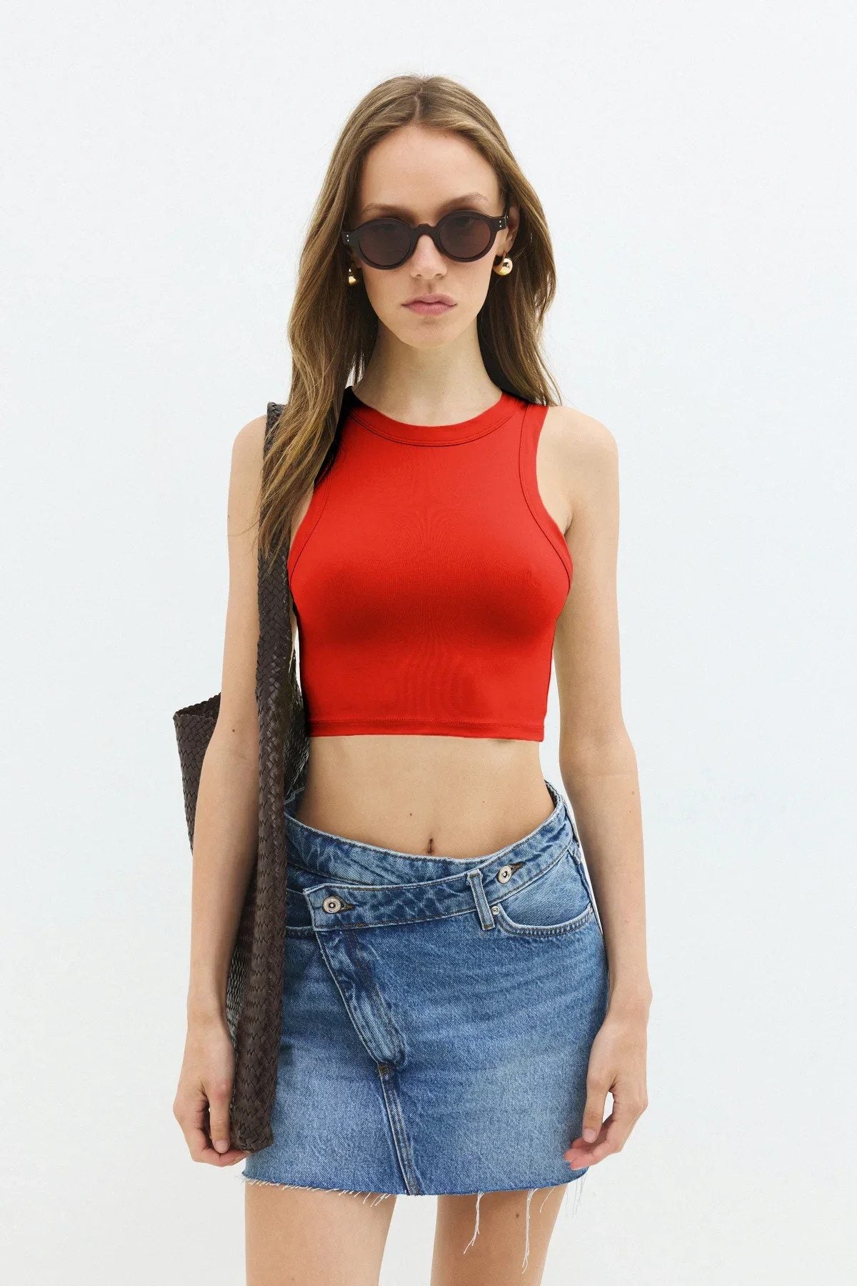 Neckholder-Crop-Top